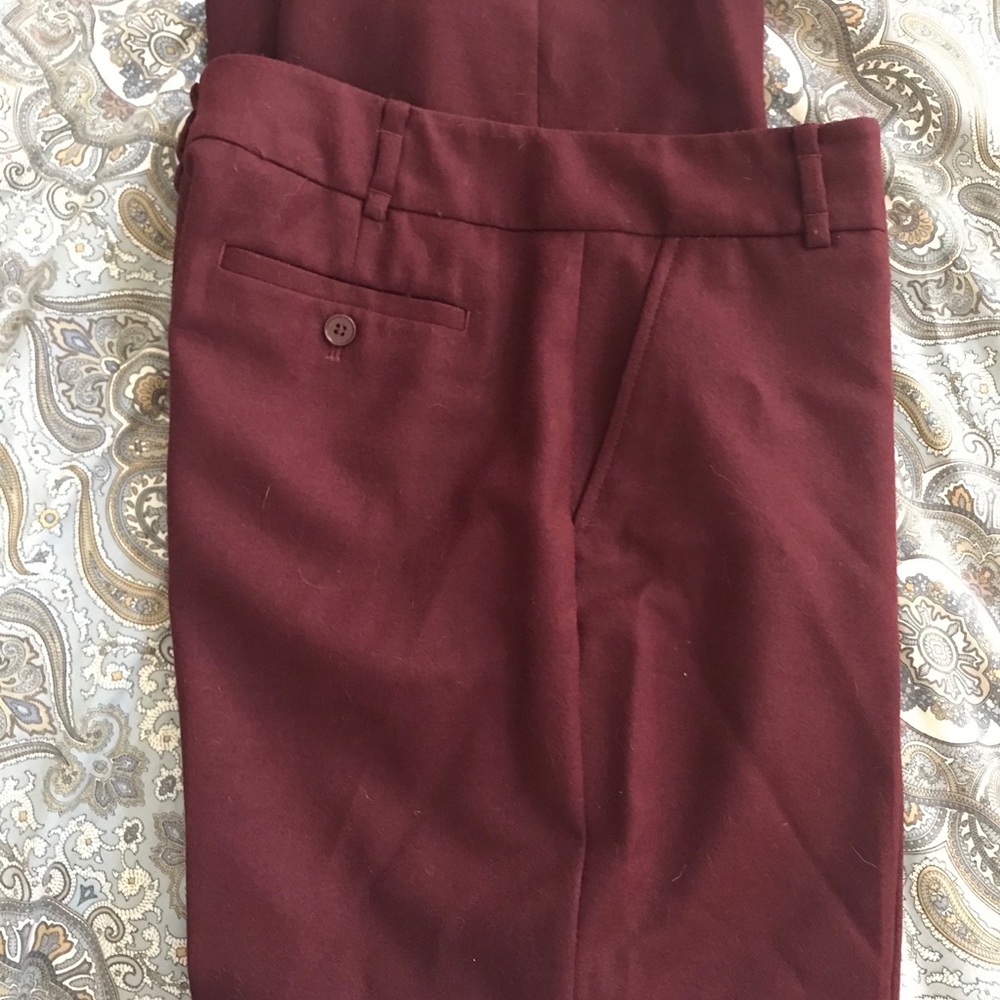 Wool pants